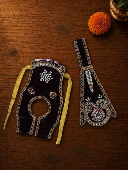 best Mathura wholesale manufacturer Laddu Gopal Dresses Online in India Winter Dress for Poshak Thakurji Kanha Ji Accessories Dhoti Kurta Set Pajama Aasan Janmashtami Special Summer Shringar Fancy Jacket Premium Festival Bistar Combo om poshak kanha thakurji bal lala lalla ladoo