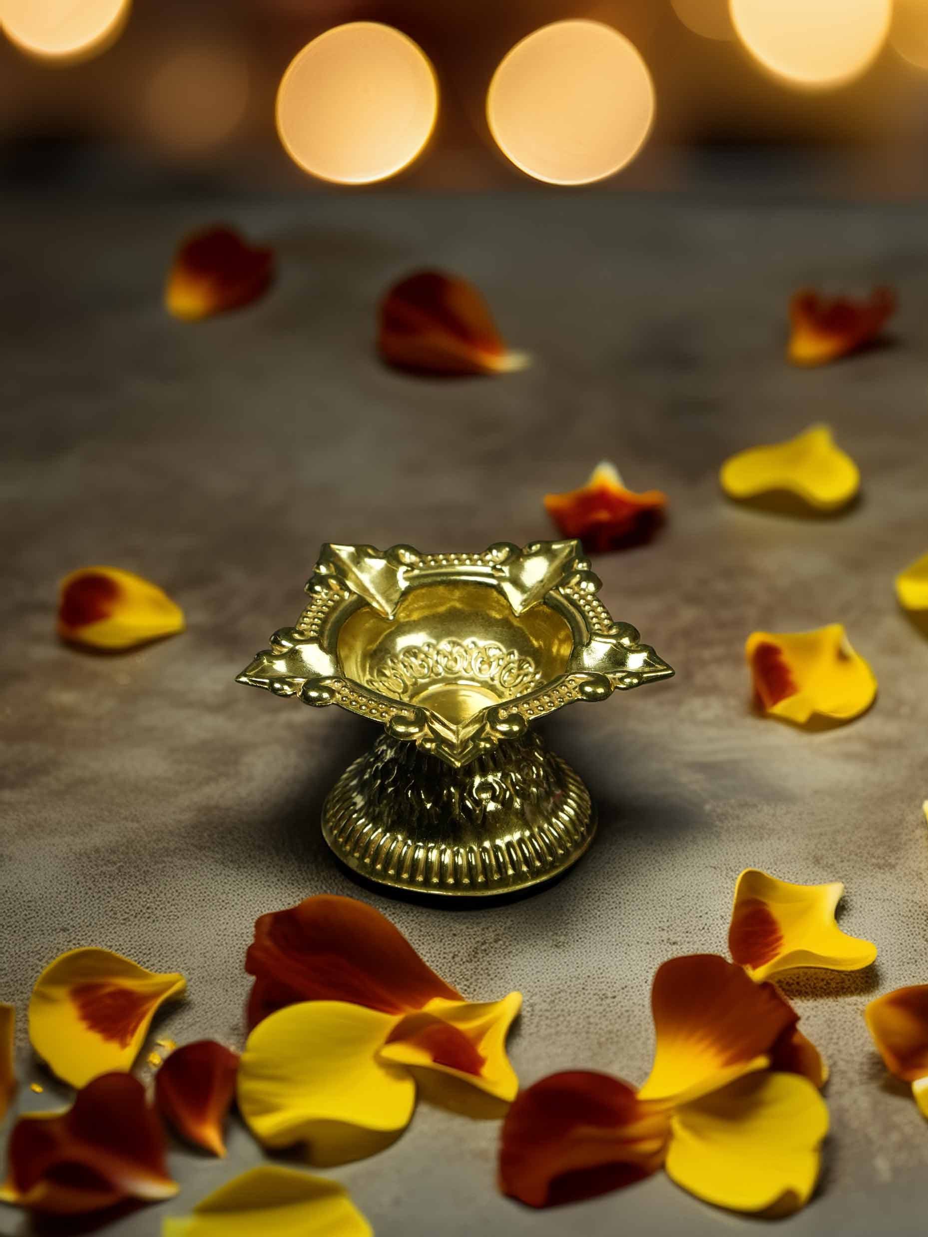 panch brass diya diwali dress ladoo dresses laddu gopal dress thakurji kanha ji bal om poshak mathura online best mandir decoration home