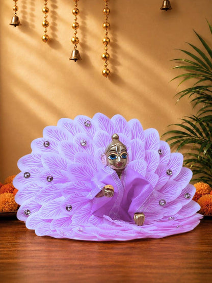 pankhari pu Laddu Gopal Dresses Online in India Winter Dress for Poshak Thakurji Kanha Ji Accessories Dhoti Kurta Set Pajama Aasan Janmashtami Special Summer Shringar Fancy Jacket Premium Festival Bistar Combo om poshak kanha thakurji bal lala lalla ladoo