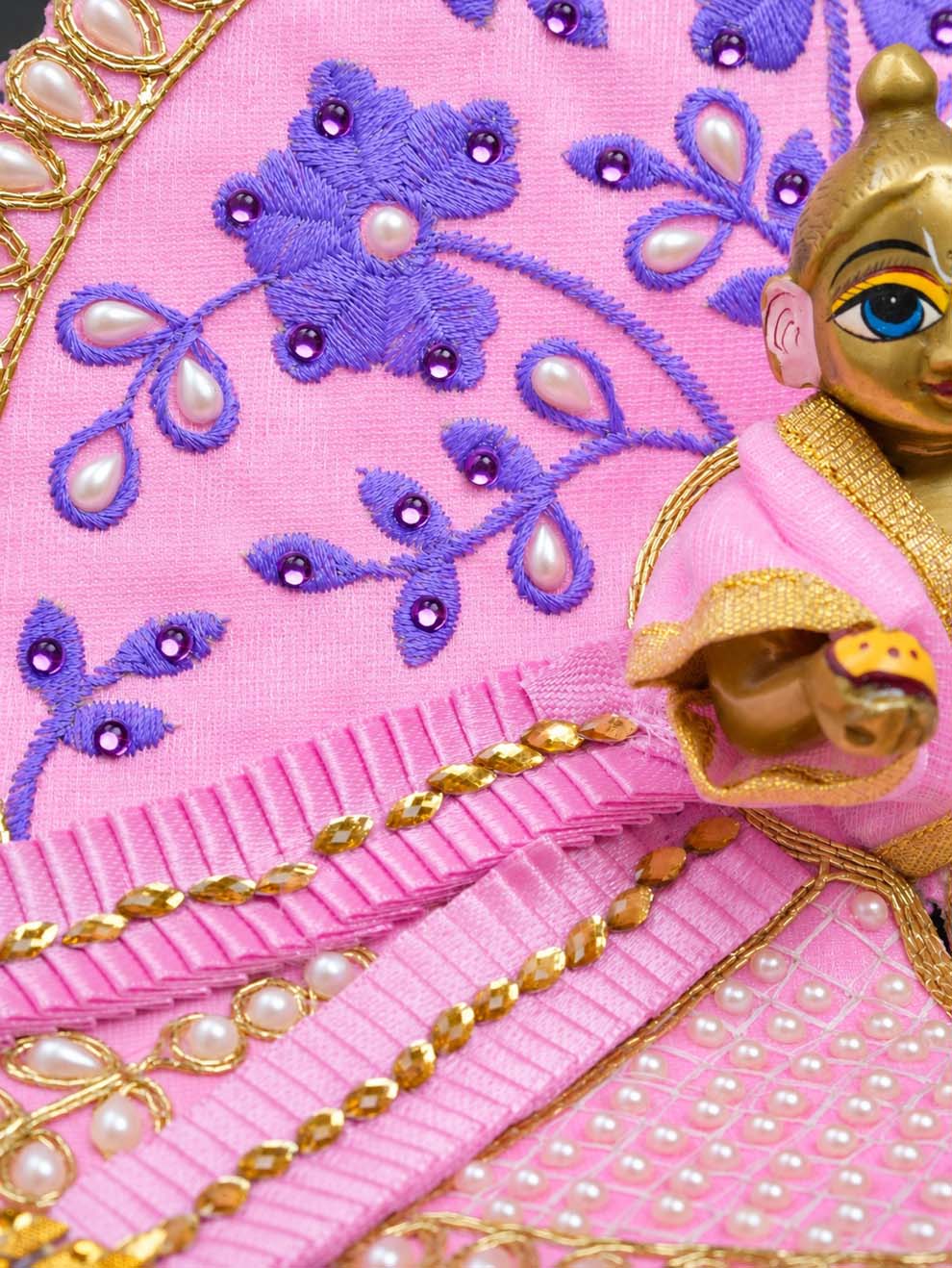 patrika fancy lp Laddu Gopal Dresses Online in India Winter Dress for Poshak Thakurji Kanha Ji Accessories Dhoti Kurta Set Pajama Aasan Janmashtami Special Summer Shringar Fancy Jacket Premium Festival Bistar Combo om poshak kanha thakurji bal lala lalla ladoo