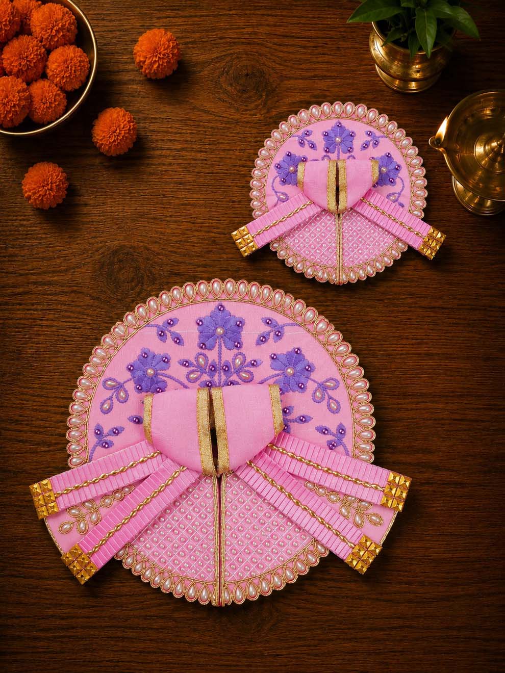 patrika fancy lp Laddu Gopal Dresses Online in India Winter Dress for Poshak Thakurji Kanha Ji Accessories Dhoti Kurta Set Pajama Aasan Janmashtami Special Summer Shringar Fancy Jacket Premium Festival Bistar Combo om poshak kanha thakurji bal lala lalla ladoo