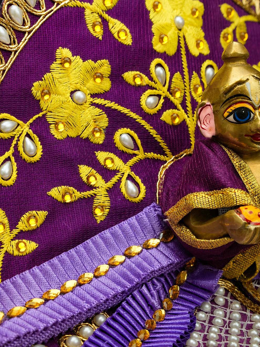 patrika fancy p Laddu Gopal Dresses Online in India Winter Dress for Poshak Thakurji Kanha Ji Accessories Dhoti Kurta Set Pajama Aasan Janmashtami Special Summer Shringar Fancy Jacket Premium Festival Bistar Combo om poshak kanha thakurji bal lala lalla ladoo