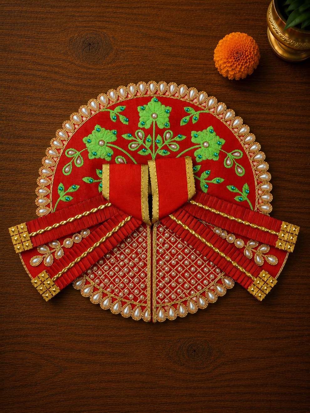 patrika fancy re Laddu Gopal Dresses Online in India Winter Dress for Poshak Thakurji Kanha Ji Accessories Dhoti Kurta Set Pajama Aasan Janmashtami Special Summer Shringar Fancy Jacket Premium Festival Bistar Combo om poshak kanha thakurji bal lala lalla ladoo