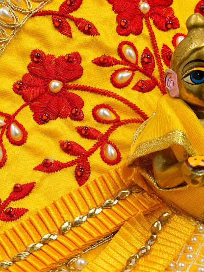 patrika fancy ye Laddu Gopal Dresses Online in India Winter Dress for Poshak Thakurji Kanha Ji Accessories Dhoti Kurta Set Pajama Aasan Janmashtami Special Summer Shringar Fancy Jacket Premium Festival Bistar Combo om poshak kanha thakurji bal lala lalla ladoo