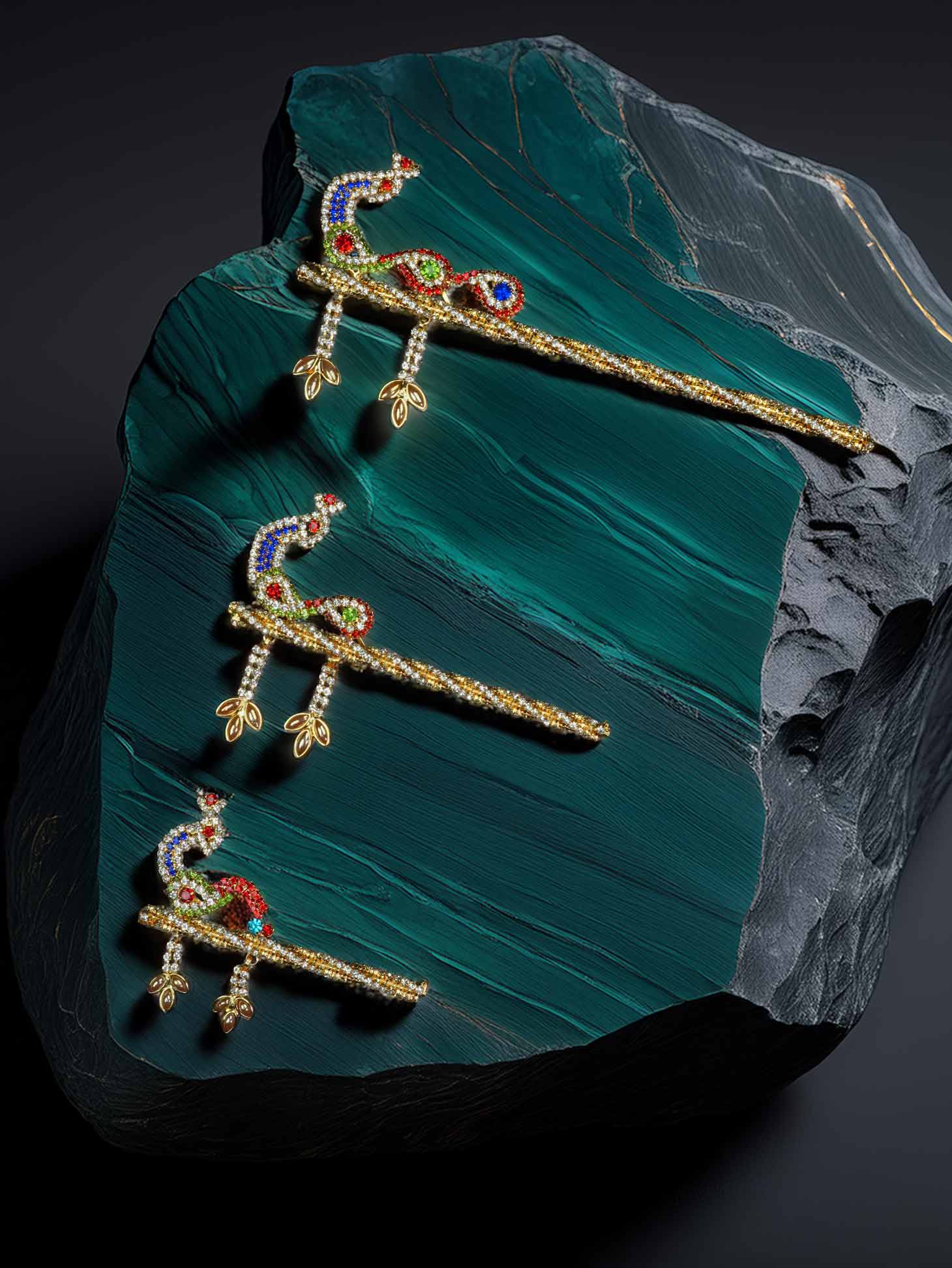 peacock metal basuri dress ladoo dresses laddu gopal dress thakurji kanha ji bal om poshak mathura online best