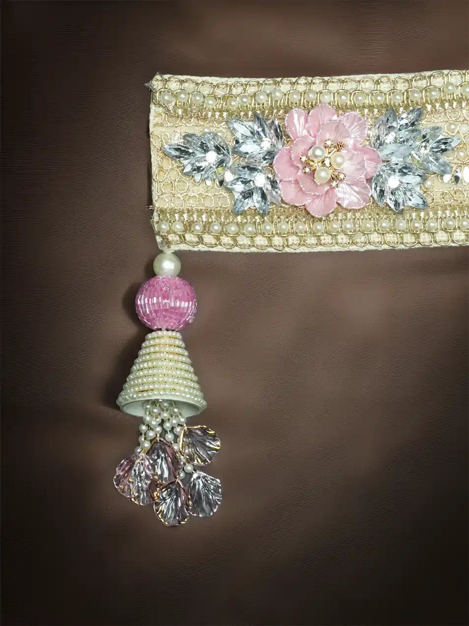 pearl toran Bandanwal Bandhanwar Toranwar diwali dress ladoo dresses laddu gopal dress thakurji kanha ji bal om poshak mathura online best mandir decoration home 40 inch 