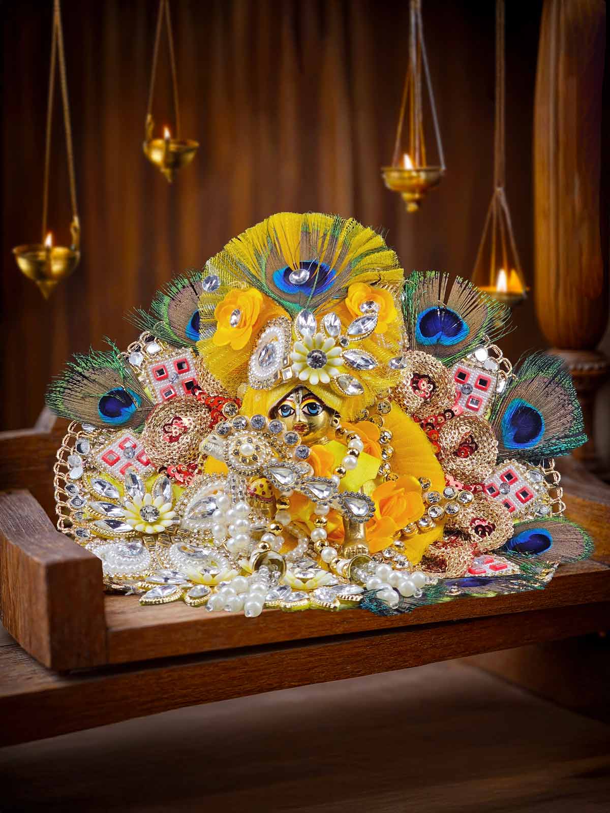 pehli janki dresses laddu gopal thakurji kanha ji bal om poshak mathura online best Janmashtami