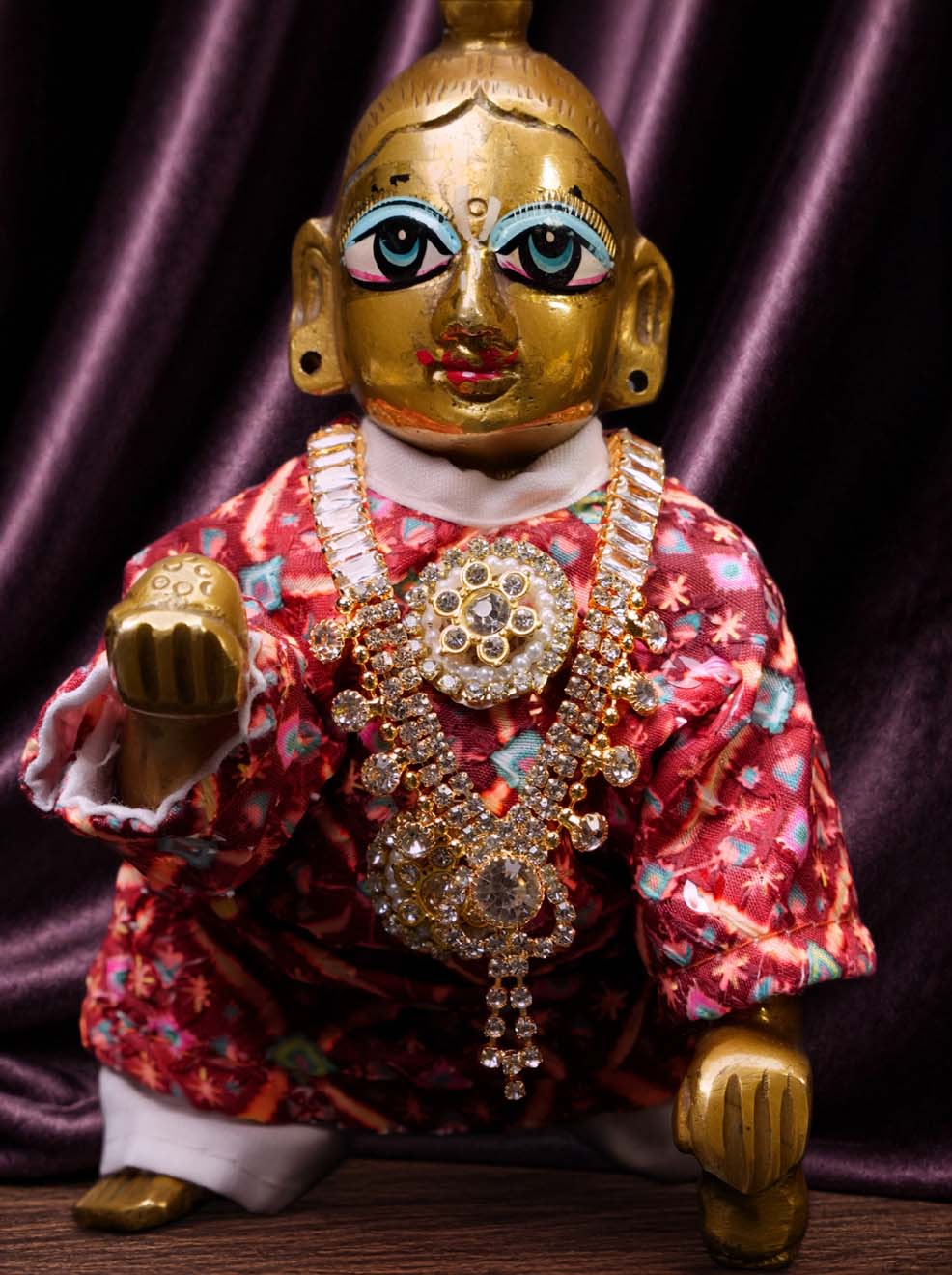 prem mala W Laddu Gopal Dresses Online in India Winter Dress for Poshak Thakurji Kanha Ji Accessories Dhoti Kurta Set Pajama Aasan Janmashtami Special Summer Shringar Fancy Jacket Premium Festival Bistar Combo om poshak kanha thakurji bal lala lalla ladoo