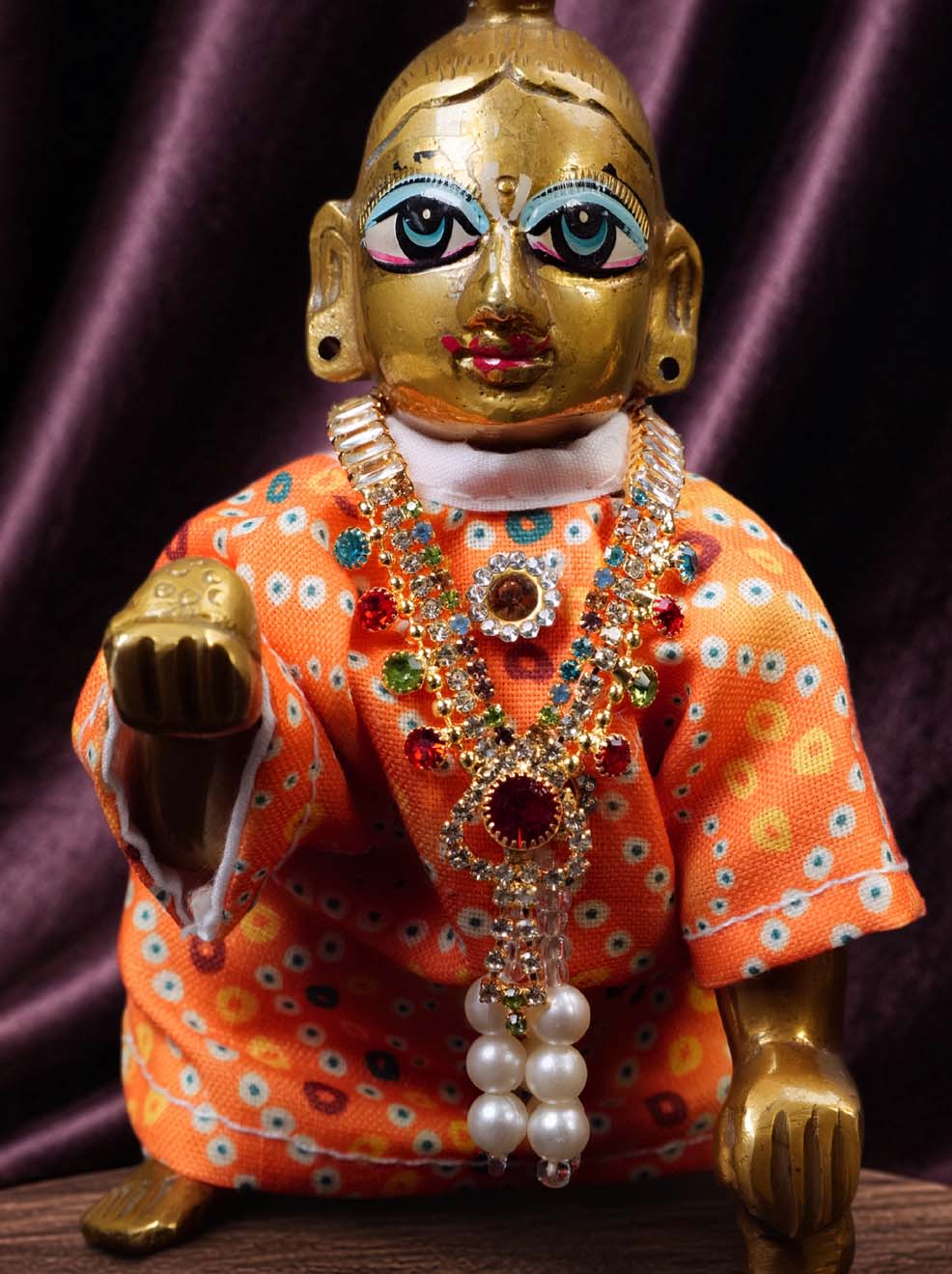 prem mala m Laddu Gopal Dresses Online in India Winter Dress for Poshak Thakurji Kanha Ji Accessories Dhoti Kurta Set Pajama Aasan Janmashtami Special Summer Shringar Fancy Jacket Premium Festival Bistar Combo om poshak kanha thakurji bal lala lalla ladoo