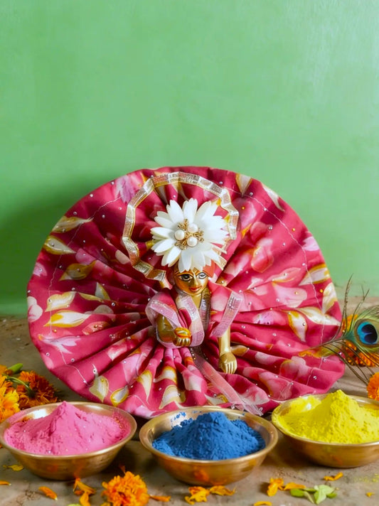 pushpalaav braj holi dhoti kurta Diwali Janmashtami dress ladoo dresses laddu gopal dress thakurji kanha ji bal om poshak mathura online best mandir wholesaler manufacturer