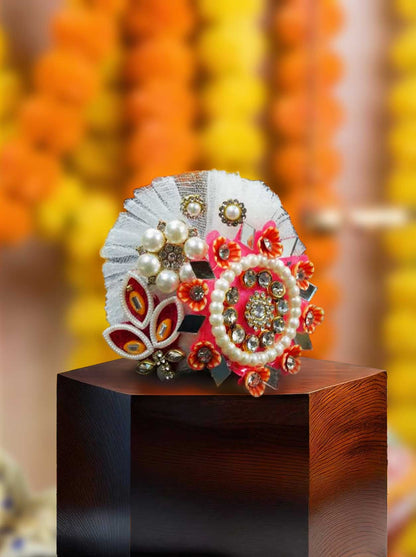 pusp chakra holi heavy Diwali Janmashtami dress ladoo dresses laddu gopal dress thakurji kanha ji bal om poshak mathura online best mandir wholesaler manufacturer