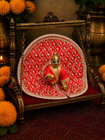 best Mathura wholesale manufacturer Laddu Gopal Dresses Online in India Winter Dress for Poshak Thakurji Kanha Ji Accessories Dhoti Kurta Set Pajama Aasan Janmashtami Special Summer Shringar Fancy Jacket Premium Festival Bistar Combo om poshak kanha thakurji bal lala lalla ladoo