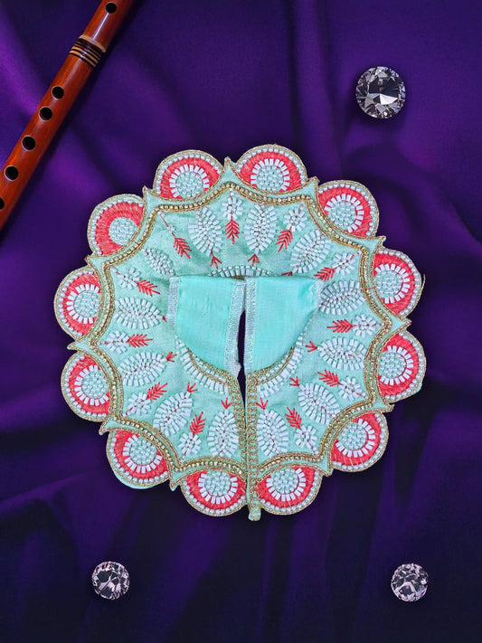 rajvanshi aura aqua laddu bal gopal kanha thakur ji dress poshak 
