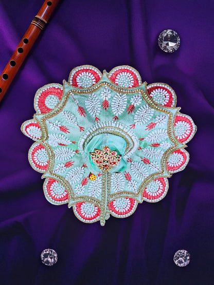 rajvanshi aura aqua laddu bal gopal kanha thakur ji dress poshak 
