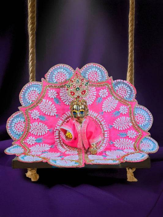rajvanshi aura rosy laddu bal gopal kanha thakur ji dress poshak 