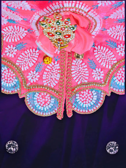 rajvanshi aura rosy laddu bal gopal kanha thakur ji dress poshak 
