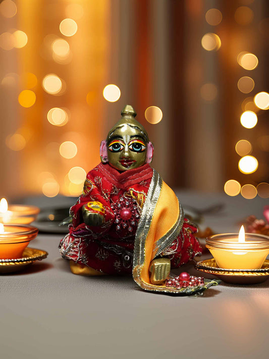 rakt dresses laddu gopal dress thakurji kanha ji bal om poshak mathura online best diwali pooja 