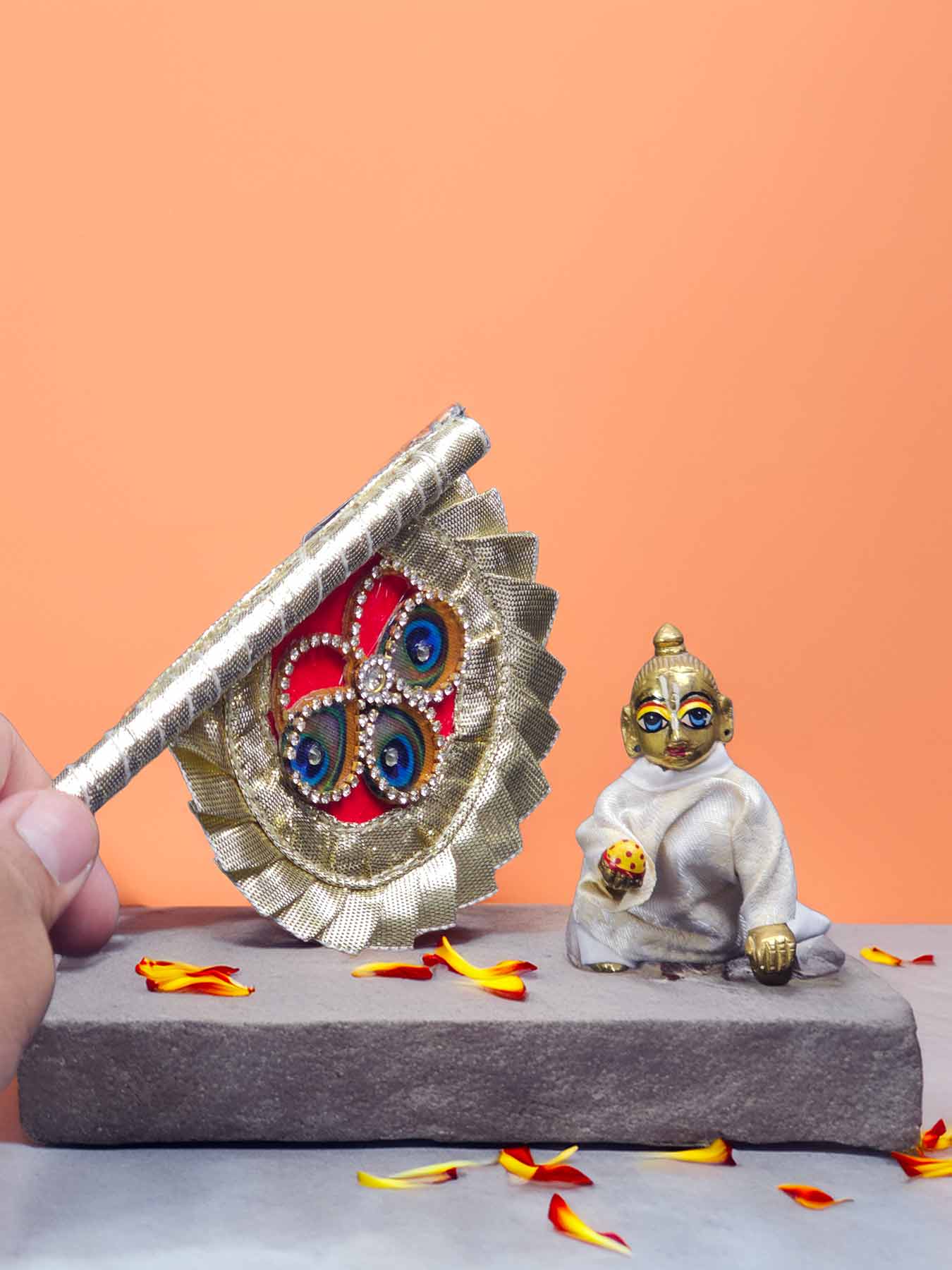 royal care hamper dress laddu gopal thakurji kanha ji bal om poshak mathura online best