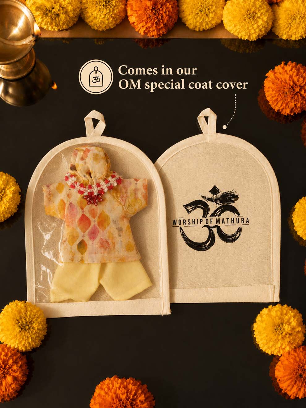 sahaj phool Laddu Gopal Dresses Online in India Winter Dress for Poshak Thakurji Kanha Ji Accessories Dhoti Kurta Set Pajama Aasan Janmashtami Special Summer Shringar Fancy Jacket Premium Festival Bistar Combo om poshak kanha thakurji bal lala lalla ladoo
