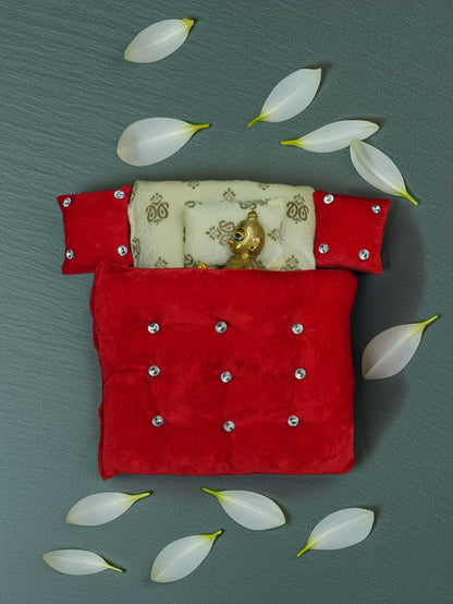 sampoorna bistar set kurta pajama wedding winter sherwani Diwali Janmashtami dress ladoo dresses laddu gopal dress thakurji kanha ji bal om poshak mathura online best mandir 