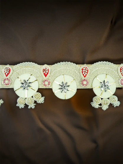 samriddhi toran Bandanwal Bandhanwar Toranwar diwali dress ladoo dresses laddu gopal dress thakurji kanha ji bal om poshak mathura online best mandir decoration home 40 inch