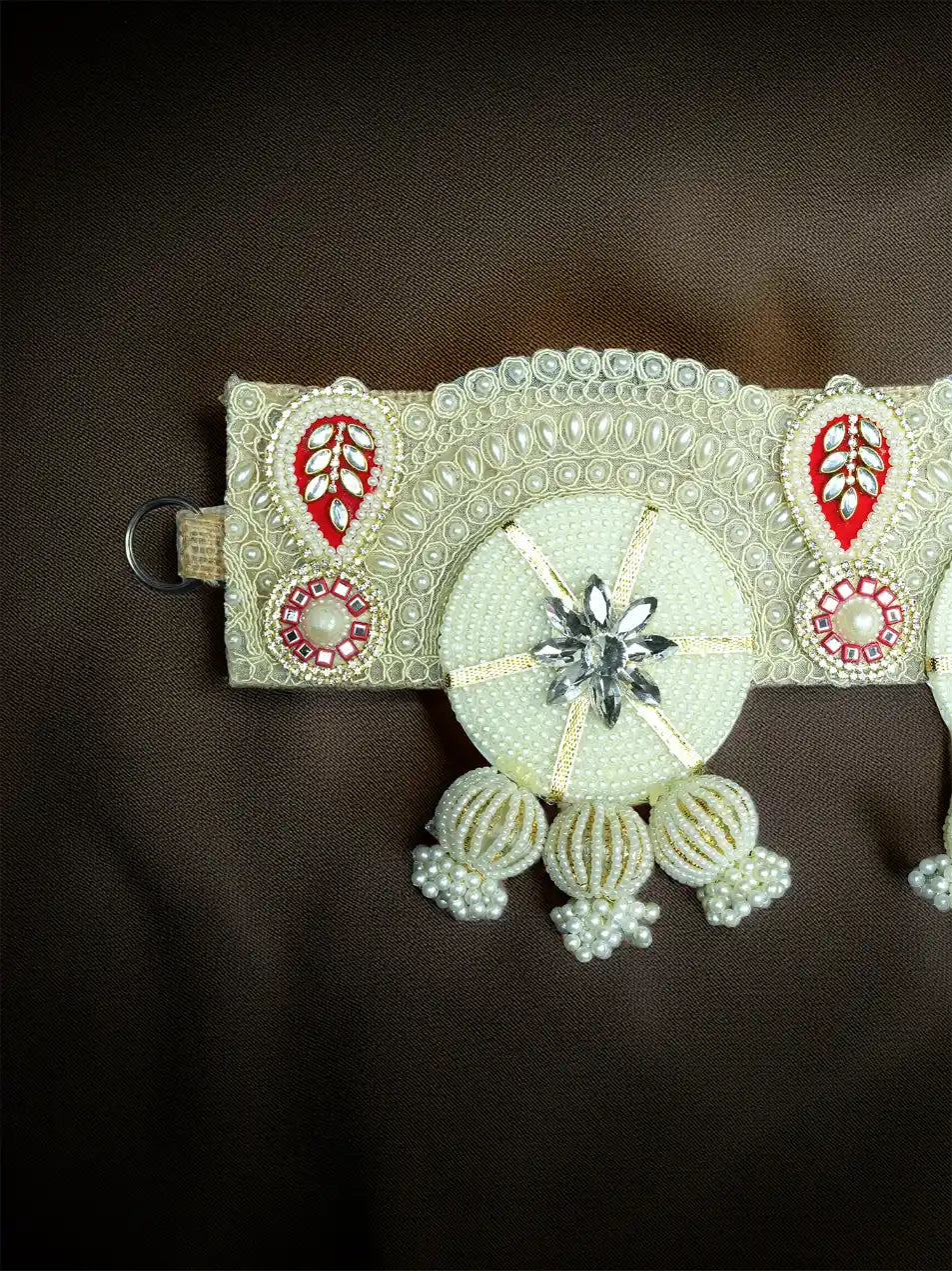 samriddhi toran Bandanwal Bandhanwar Toranwar diwali dress ladoo dresses laddu gopal dress thakurji kanha ji bal om poshak mathura online best mandir decoration home 40 inch