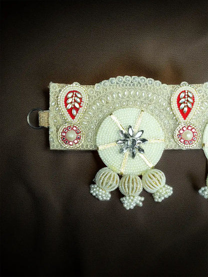 samriddhi toran Bandanwal Bandhanwar Toranwar diwali dress ladoo dresses laddu gopal dress thakurji kanha ji bal om poshak mathura online best mandir decoration home 40 inch