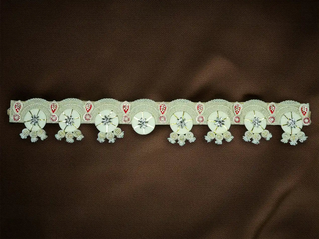 samriddhi toran Bandanwal Bandhanwar Toranwar diwali dress ladoo dresses laddu gopal dress thakurji kanha ji bal om poshak mathura online best mandir decoration home 40 inch