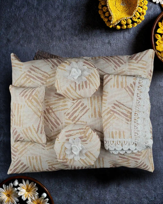 shanti cotton bistar set dress ladoo dresses laddu gopal thakurji kanha ji bal om poshak mathura online best