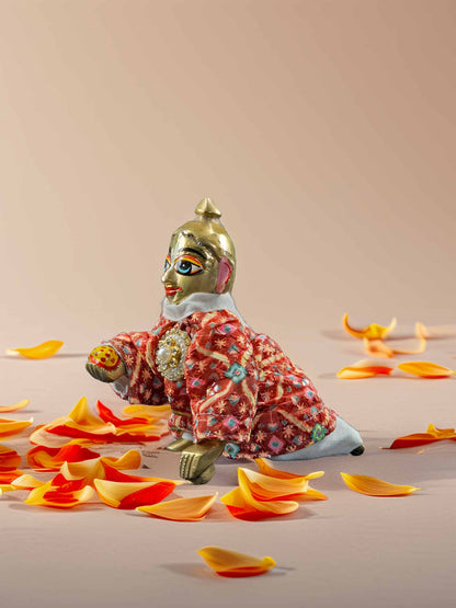 shree radha kurta pajama poshak dress laddu gopal thakurji kanha ji bal om poshak mathura online best Janmashtami 