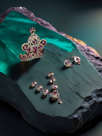 Ratnamanjari Premium AD Shringar Set For Laddu Gopal Ji