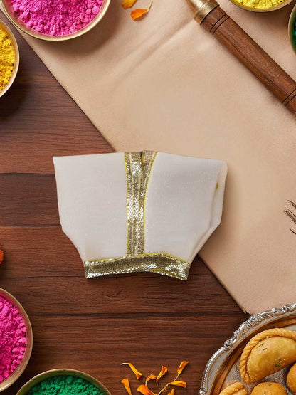 shubra braj holi heavy Diwali Janmashtami dress ladoo dresses laddu gopal dress thakurji kanha ji bal om poshak mathura online best mandir wholesaler manufacturer
