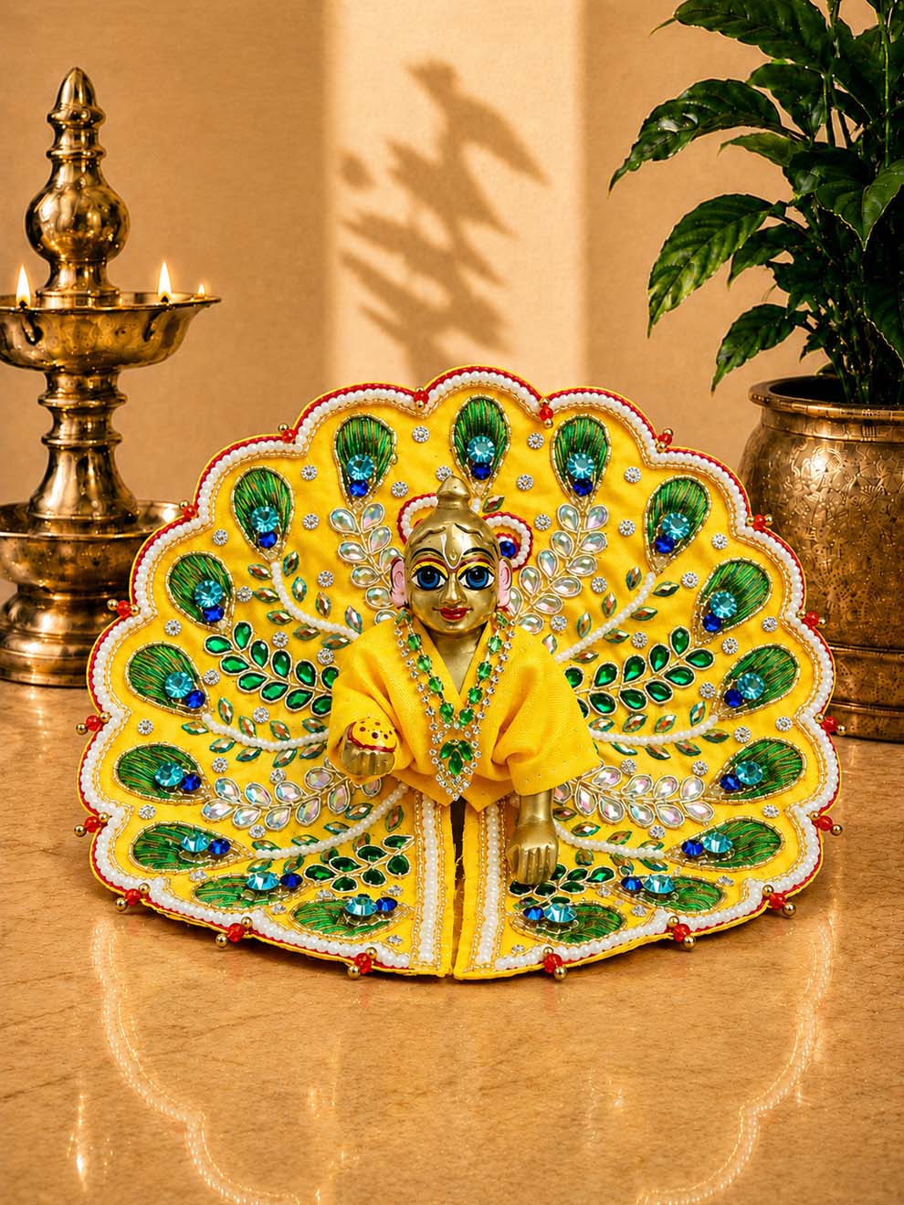 sragvika mala best Laddu Gopal Dresses Online in India Winter Dress for Poshak Thakurji Kanha Ji Accessories Dhoti Kurta Set Pajama Aasan Janmashtami Special Summer Shringar Fancy Jacket Premium Festival Bistar Combo om poshak kanha thakurji bal lala lalla ladoo