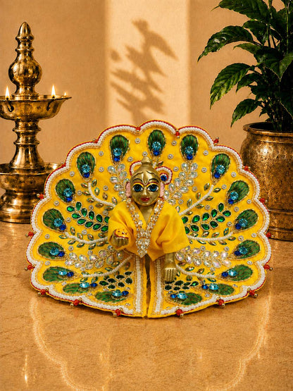 sragvika mala w best Laddu Gopal Dresses Online in India Winter Dress for Poshak Thakurji Kanha Ji Accessories Dhoti Kurta Set Pajama Aasan Janmashtami Special Summer Shringar Fancy Jacket Premium Festival Bistar Combo om poshak kanha thakurji bal lala lalla ladoo