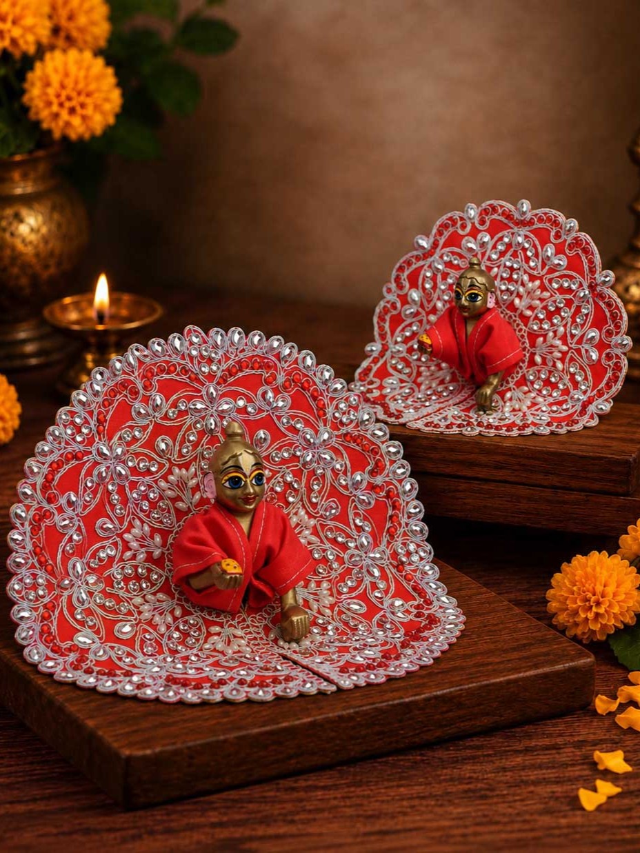 suhasini fancy r Laddu Gopal Dresses Online in India Winter Dress for Poshak Thakurji Kanha Ji Accessories Dhoti Kurta Set Pajama Aasan Janmashtami Special Summer Shringar Fancy Jacket Premium Festival Bistar Combo om poshak kanha thakurji bal lala lalla ladoo