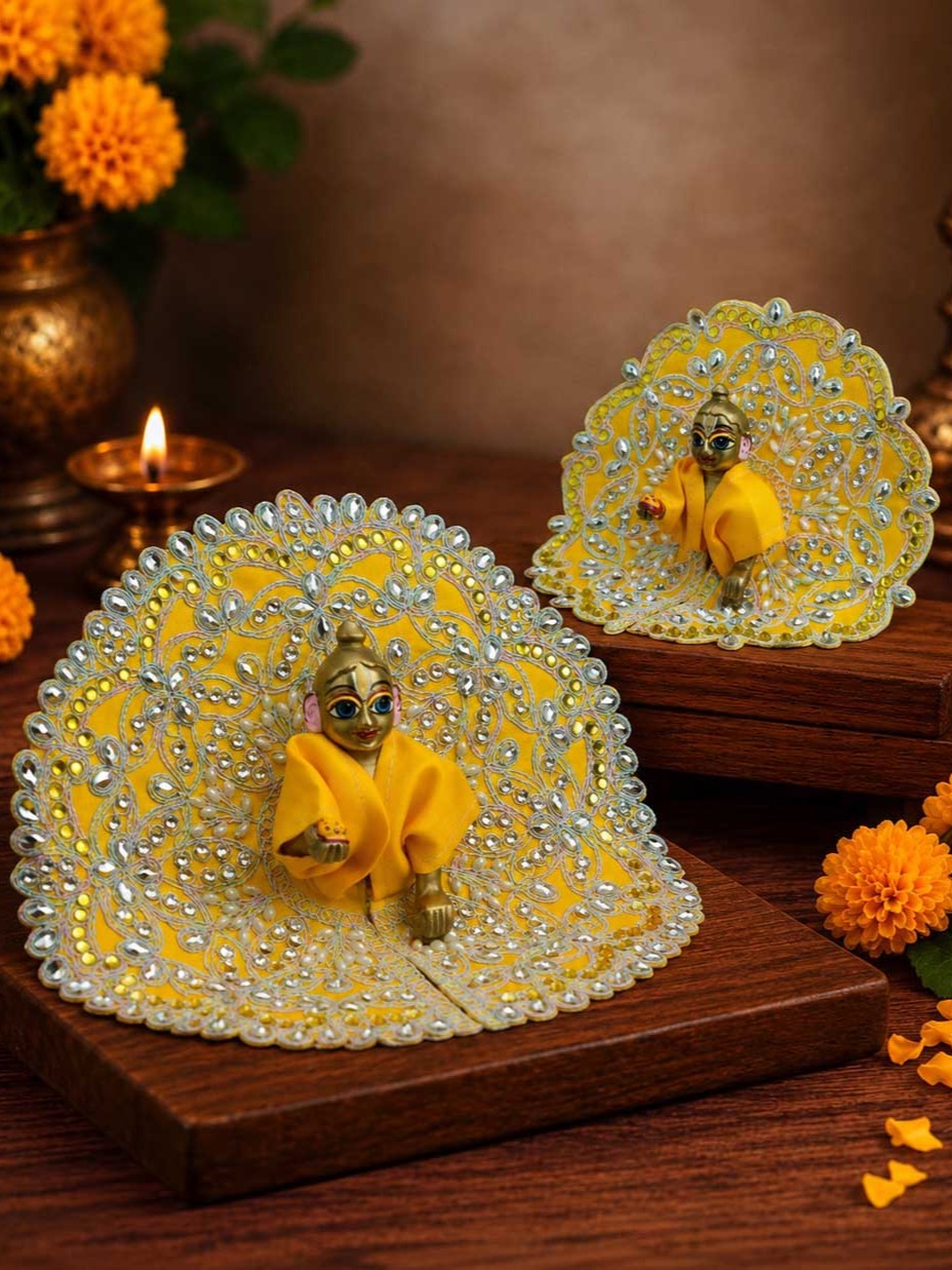 suhasini fancy y Laddu Gopal Dresses Online in India Winter Dress for Poshak Thakurji Kanha Ji Accessories Dhoti Kurta Set Pajama Aasan Janmashtami Special Summer Shringar Fancy Jacket Premium Festival Bistar Combo om poshak kanha thakurji bal lala lalla ladoo