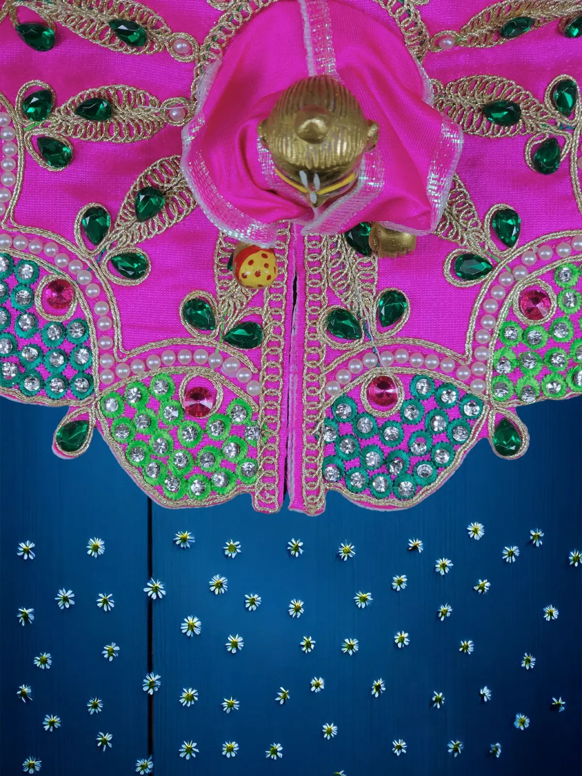 vaibhav pink dresses laddu gopal thakurji kanha ji bal om poshak mathura online best Janmashtami
