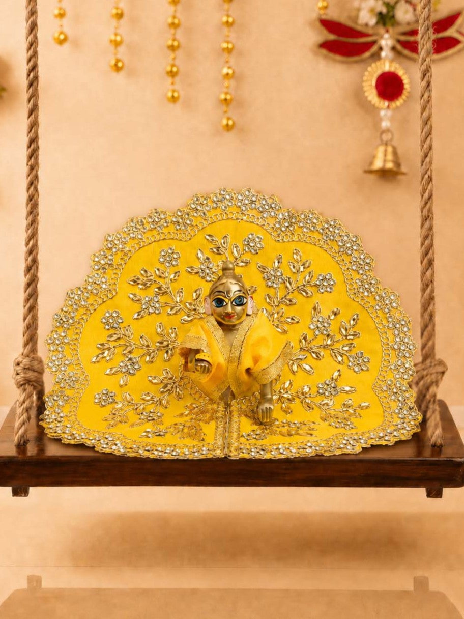 vallari fancy y Laddu Gopal Dresses Online in India Winter Dress for Poshak Thakurji Kanha Ji Accessories Dhoti Kurta Set Pajama Aasan Janmashtami Special Summer Shringar Fancy Jacket Premium Festival Bistar Combo om poshak kanha thakurji bal lala lalla ladoo
