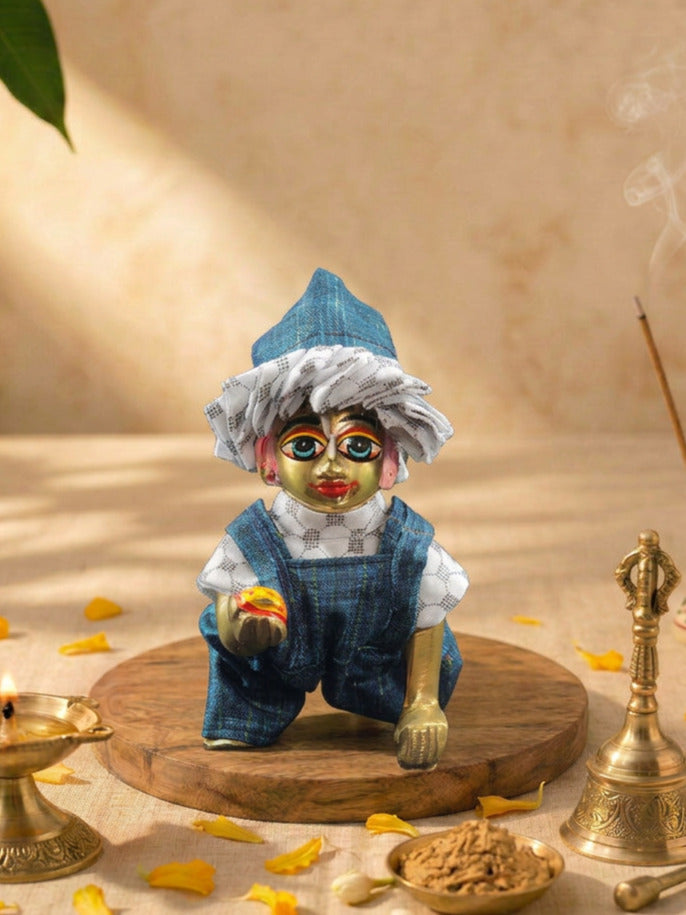 vastra Laddu Gopal Dresses Online in India Winter Dress for Poshak Thakurji Kanha Ji Accessories Dhoti Kurta Set Pajama Aasan Janmashtami Special Summer Shringar Fancy Jacket Premium Festival Bistar Combo om poshak kanha thakurji bal 