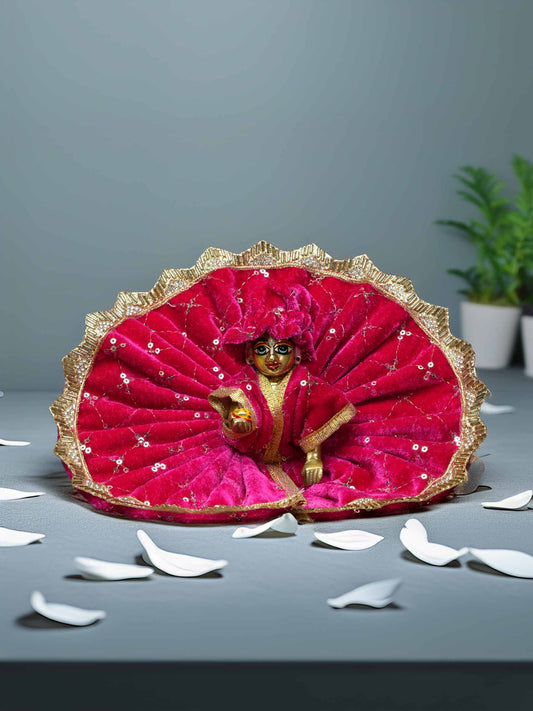 velvata winter dress ladoo dresses laddu gopal dress thakurji kanha ji bal om poshak mathura online best