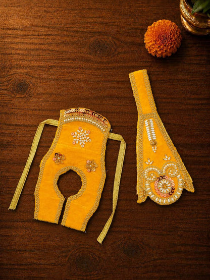 best Mathura wholesale manufacturer Laddu Gopal Dresses Online in India Winter Dress for Poshak Thakurji Kanha Ji Accessories Dhoti Kurta Set Pajama Aasan Janmashtami Special Summer Shringar Fancy Jacket Premium Festival Bistar Combo om poshak kanha thakurji bal lala lalla ladoo