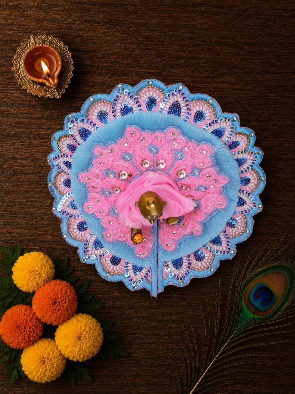yugmika fancy pb Laddu Gopal Dresses Online in India Winter Dress for Poshak Thakurji Kanha Ji Accessories Dhoti Kurta Set Pajama Aasan Janmashtami Special Summer Shringar Fancy Jacket Premium Festival Bistar Combo om poshak kanha thakurji bal lala lalla ladoo