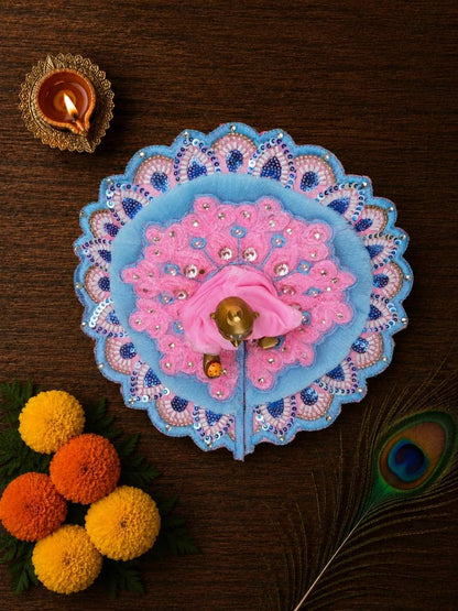 yugmika fancy pb Laddu Gopal Dresses Online in India Winter Dress for Poshak Thakurji Kanha Ji Accessories Dhoti Kurta Set Pajama Aasan Janmashtami Special Summer Shringar Fancy Jacket Premium Festival Bistar Combo om poshak kanha thakurji bal lala lalla ladoo