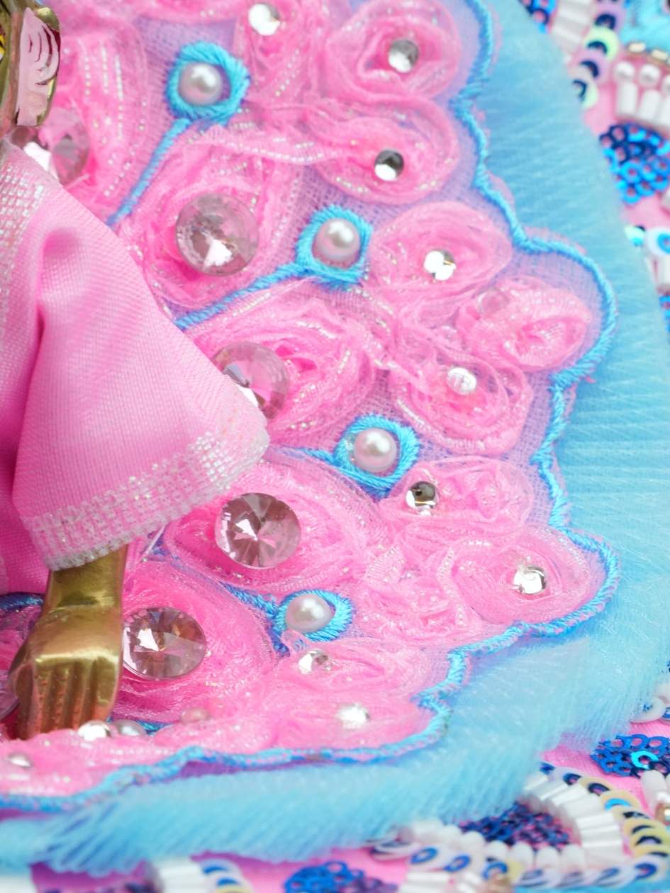 yugmika fancy pb Laddu Gopal Dresses Online in India Winter Dress for Poshak Thakurji Kanha Ji Accessories Dhoti Kurta Set Pajama Aasan Janmashtami Special Summer Shringar Fancy Jacket Premium Festival Bistar Combo om poshak kanha thakurji bal lala lalla ladoo