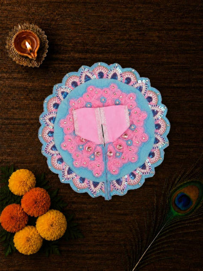 yugmika fancy pb Laddu Gopal Dresses Online in India Winter Dress for Poshak Thakurji Kanha Ji Accessories Dhoti Kurta Set Pajama Aasan Janmashtami Special Summer Shringar Fancy Jacket Premium Festival Bistar Combo om poshak kanha thakurji bal lala lalla ladoo