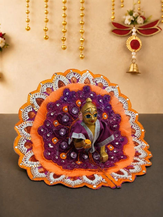 yugmika fancy po Laddu Gopal Dresses Online in India Winter Dress for Poshak Thakurji Kanha Ji Accessories Dhoti Kurta Set Pajama Aasan Janmashtami Special Summer Shringar Fancy Jacket Premium Festival Bistar Combo om poshak kanha thakurji bal lala lalla ladoo