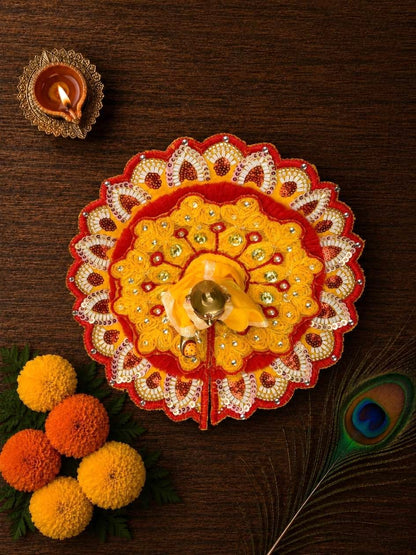 yugmika fancy yr Laddu Gopal Dresses Online in India Winter Dress for Poshak Thakurji Kanha Ji Accessories Dhoti Kurta Set Pajama Aasan Janmashtami Special Summer Shringar Fancy Jacket Premium Festival Bistar Combo om poshak kanha thakurji bal lala lalla ladoo